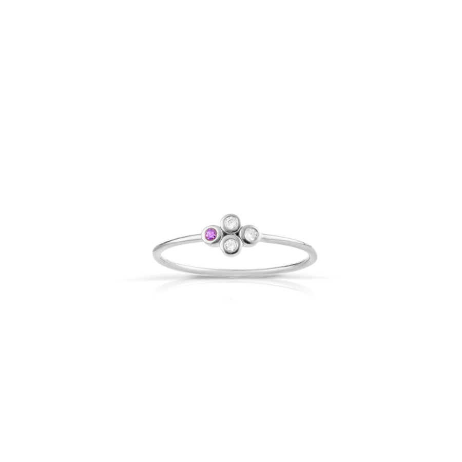 Clover Ring - Silver