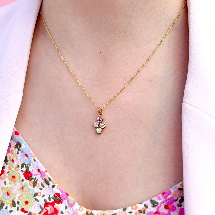 Clover Necklace - Gold