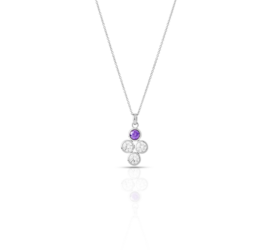 Clover Necklace - Silver